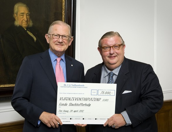 Dr. C.J. Vaillantfonds keert in 1e kwartaal 2012 ruim € 500.000 uit