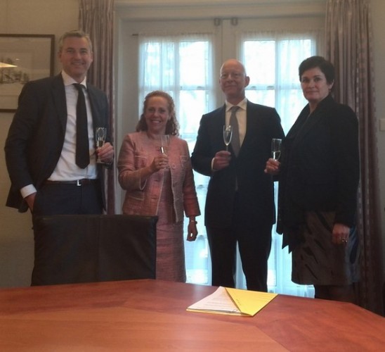Overeenkomst ondertekend voor komst uitvaartcentrum en crematorium Nuenen