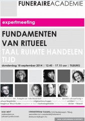 Expertmeeting: Fundamenten van ritueel op 18 september in Tilburg