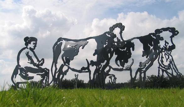 Onuitwisbaar zichtbaar, memorials en beelden van Rein Tupker