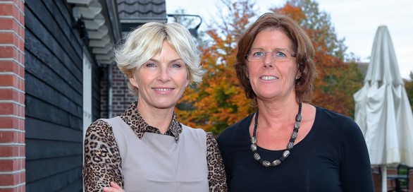 Leoniek van der Maarel en Anita Witzier 