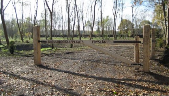 De eerste natuurbegraafplaats van Friesland is een feit