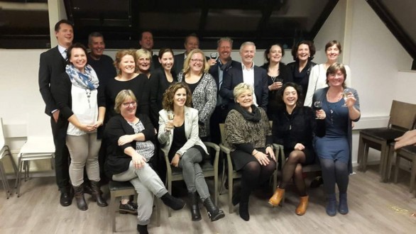 Foto geslaagden april groep GaandeweG